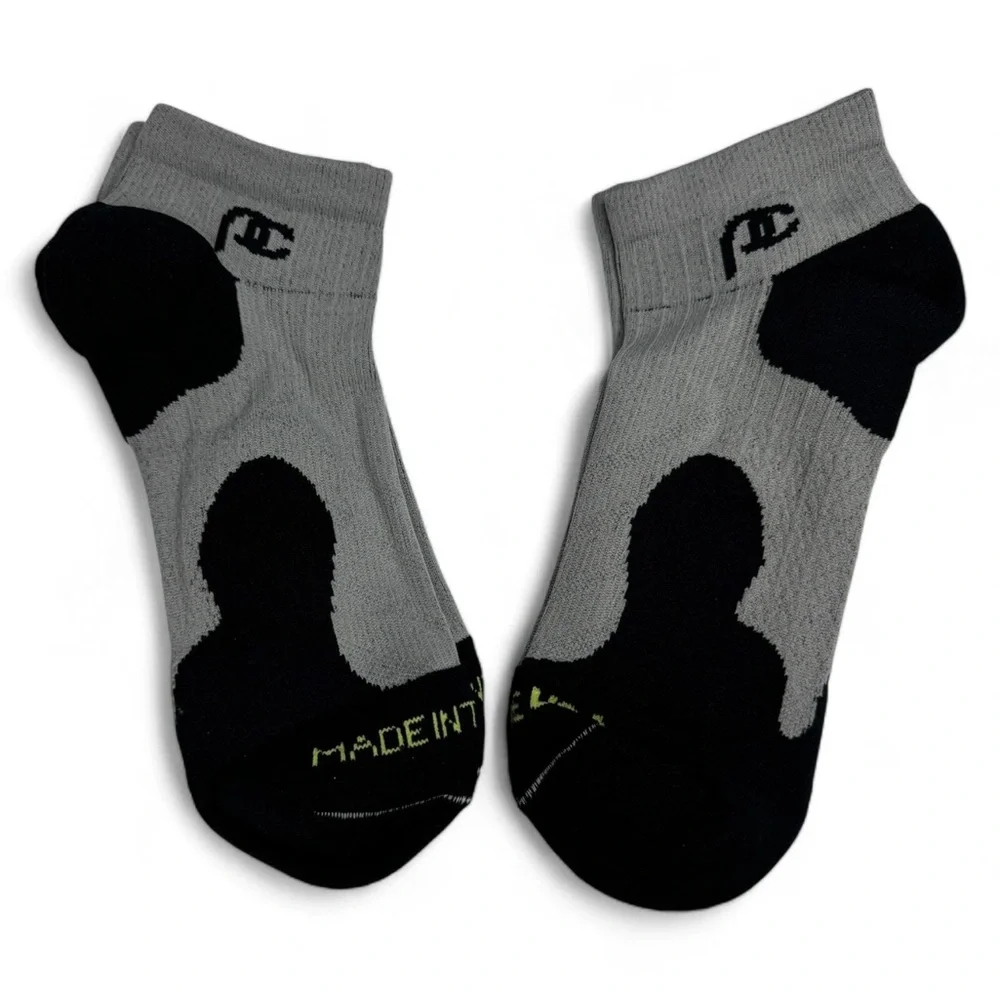 Pro Compression PC Trainer Low Cut Athletic Socks Gray Size S‎ / M 2 Pairs NWOT